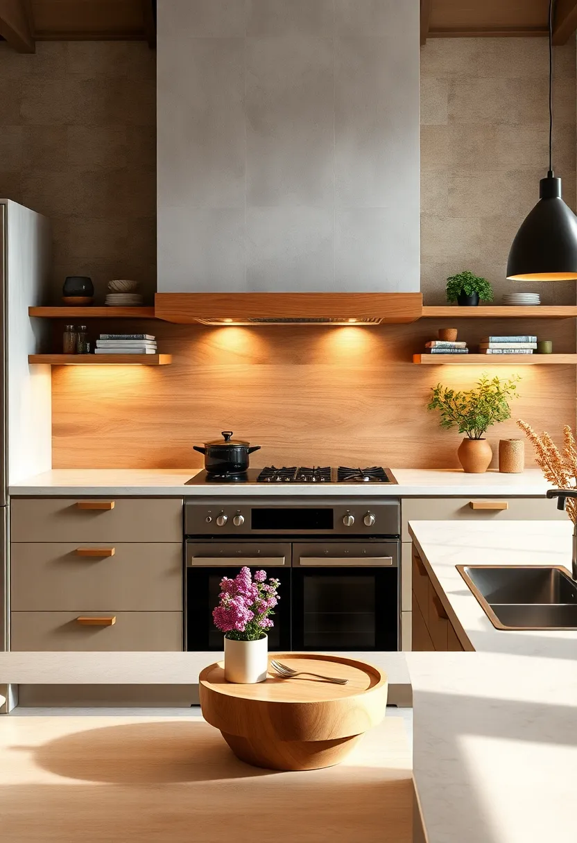 Warm‍ Wooden⁢ Finish Splashbacks Introducing Cozy and rustic ‍Vibes to ​Contemporary Kitchen spaces