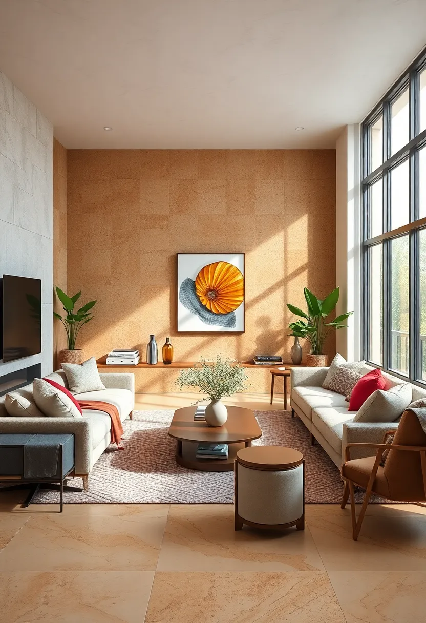 Utilize cork⁤ accents in flooring ⁢or accessories⁤ for sustainable⁣ style