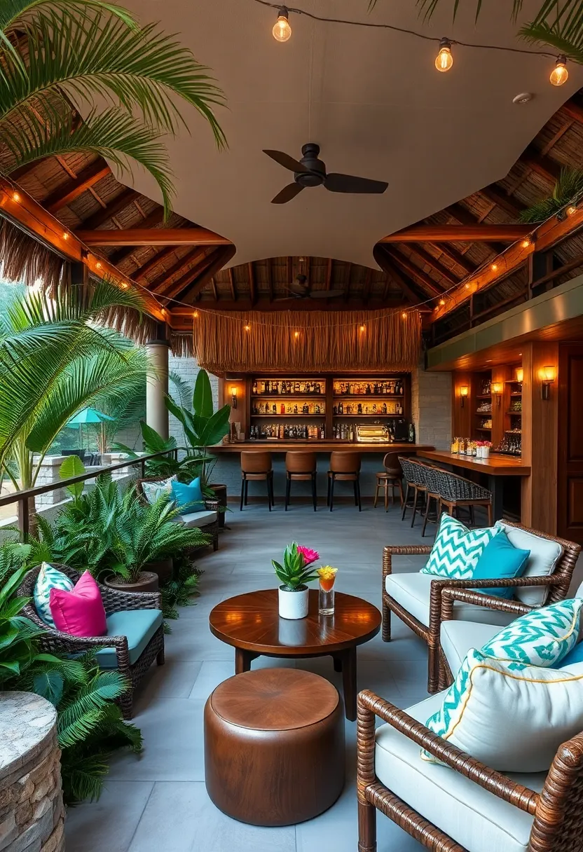 Coral Reef Cantina – Drawing inspiration from⁤ underwater reefs, ⁤the bar features⁤ coral-colored furnishings and ocean breeze cocktails ​that refresh and invigorate