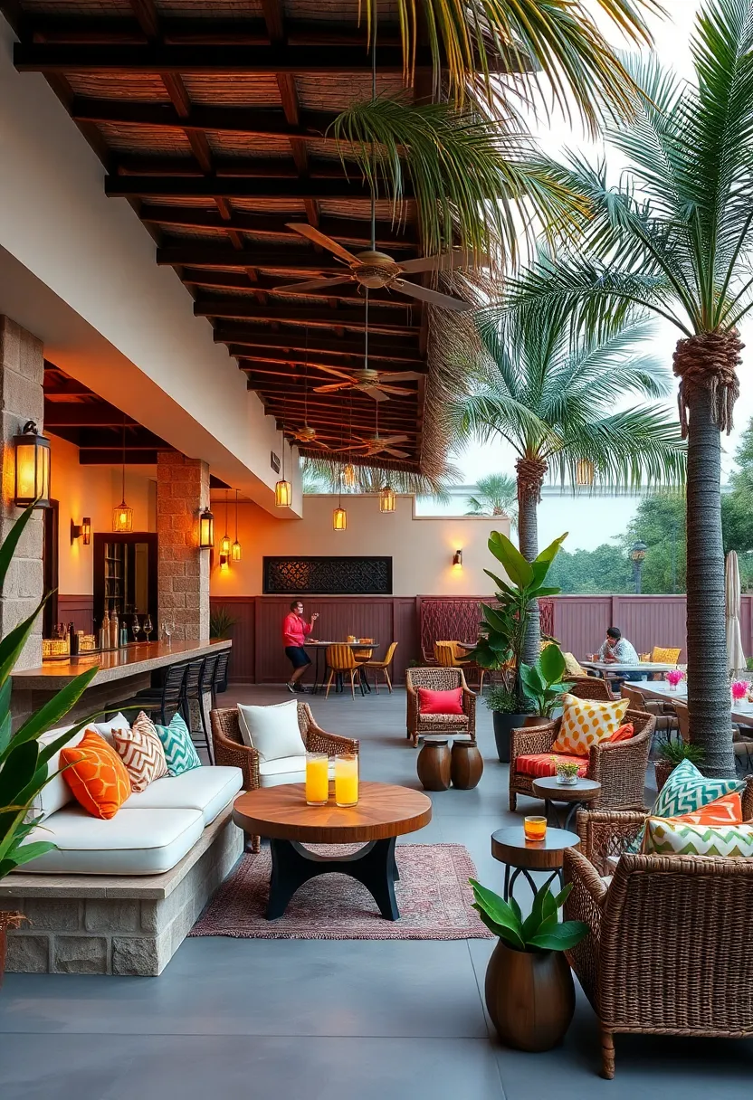 Pineapple Palms – This bright ⁣and breezy patio offers pineapple-inspired cocktails under swaying palms, making every visit feel like ⁤a mini vacation