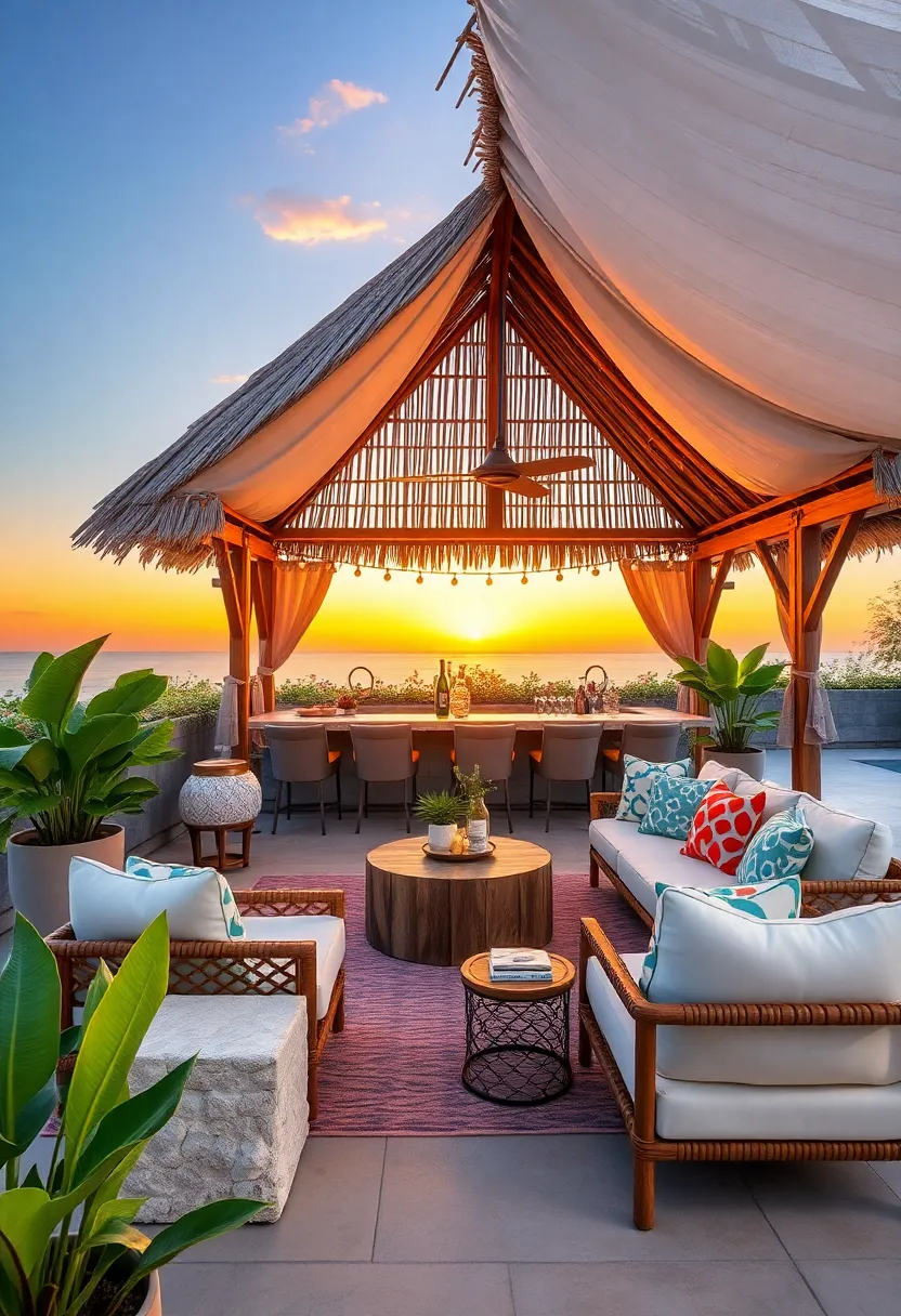 Sunset ‌Sail Tiki​ Bar – Set against stunning sunset views, the bar’s thatched roof and nautical touches deliver ‍an‍ unforgettable tropical escape