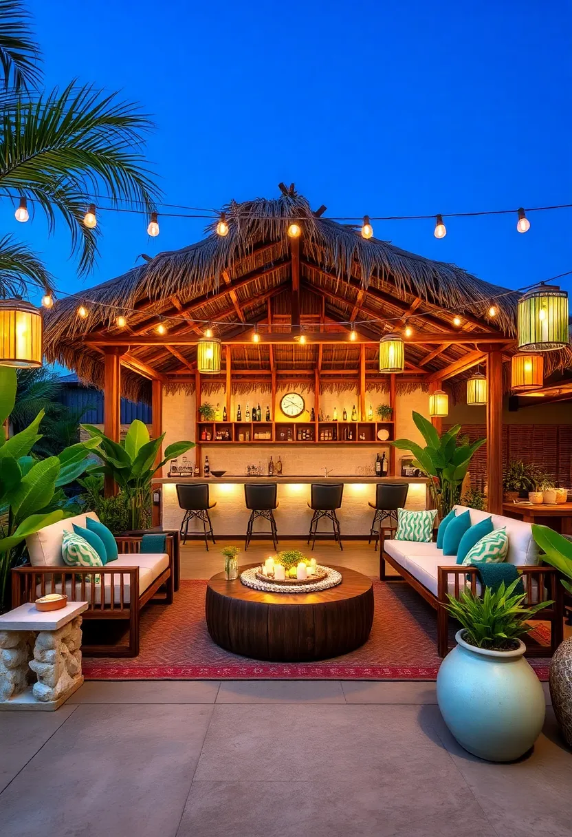 Island Drift lounge – Soft island beats complement the bamboo bar and tiki lanterns at this peaceful​ outdoor​ venue with an‍ extensive tropical cocktail list