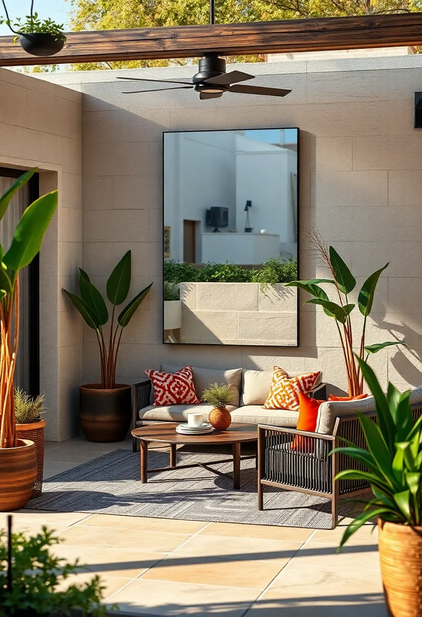 Minimalist Frameless Mirror for a Sleek, Modern Look