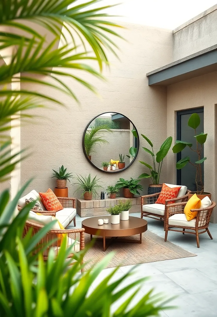 Round Convex Mirror​ for a Unique Perspective ⁤and Added Depth