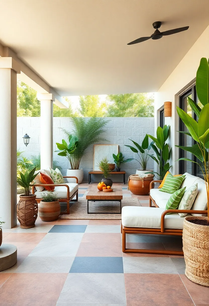 Colorful‍ Rubber Flooring Made​ from Recycled Tires ⁣Offering ⁣Shock Absorption and eco-Friendliness