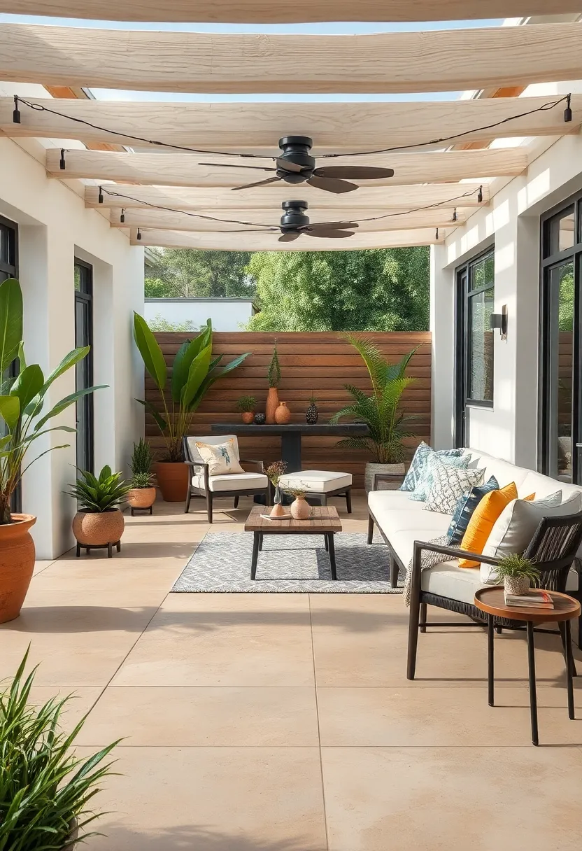 Porous Concrete​ Surfaces promoting Drainage and Reducing ⁣Environmental impact in Stylish Yards