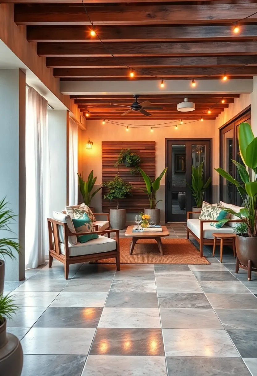 Recycled Glass Tiles Reflecting Light and ​Color to ⁣Enhance Vibrant ⁤Outdoor Ambiances