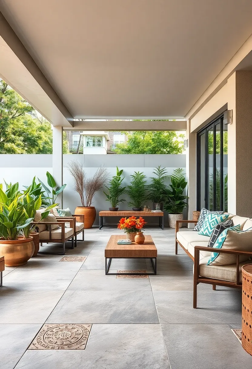 Salvaged Metal Accents ‌Embedded in Flooring⁤ for Industrial Yet ⁣Sustainable Outdoor Style