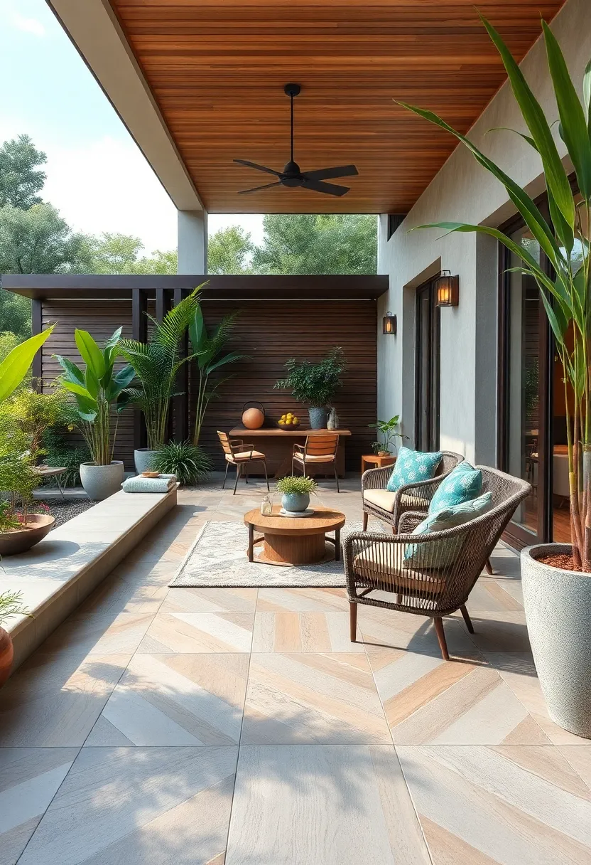 Sustainable ⁢Bamboo Flooring Blending Natural ⁢beauty‍ with Durability for ⁢Elegant⁣ Outdoor Living Spaces