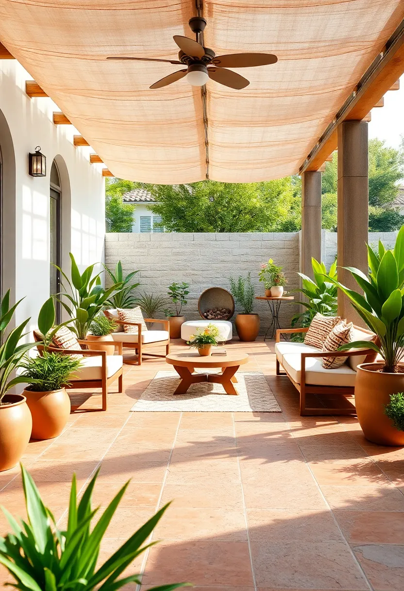 Terracotta Flooring Bringing Handcrafted,Earthy warmth to ⁢Sustainable Patio Spaces