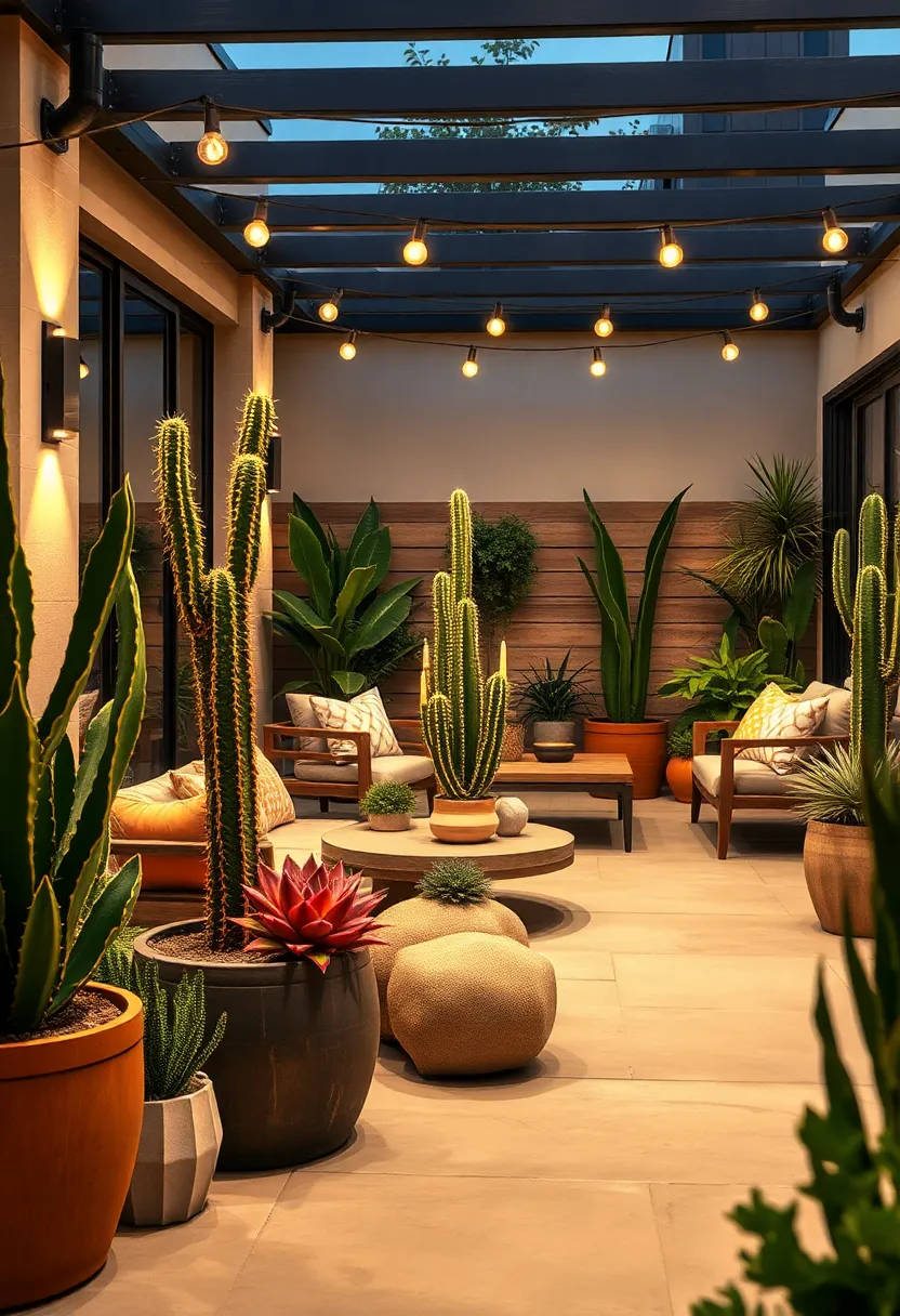 Fishhook Barrel ‌Cactus – Recognizable by its​ hooked spines,‌ it offers‌ an intriguing ⁤texture and bold form that anchors any plant ​arrangement