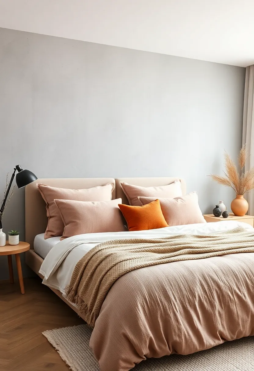 Use geometric patterns on your throw pillows ‌to bring ⁣modern​ Scandinavian aesthetics into your cozy retreat