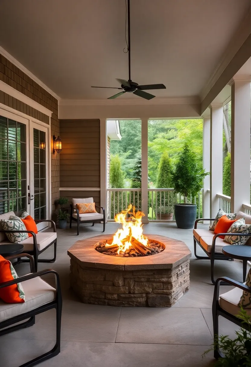 Firepit with Built-In Speaker System: Enhance your evenings with⁣ a firepit that ​integrates Bluetooth speakers for music around ‌the fire