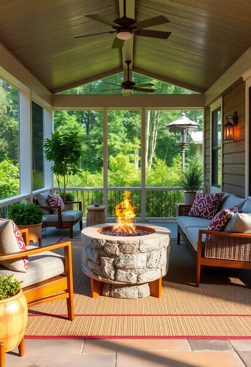 Mid-Century ‍Modern Firepit Stand:⁢ Channel retro vibes with a firepit elevated on tapered wooden​ legs,⁢ adding⁢ a touch of ⁢mid-century‍ modern flair