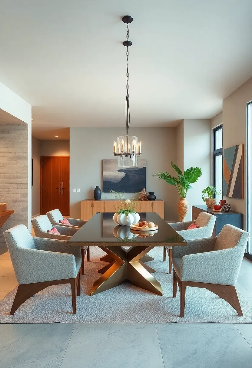 Bold Geometric ⁤Shapes in ​Repurposed Furniture Creating Visual Interest⁤ and ​Depth