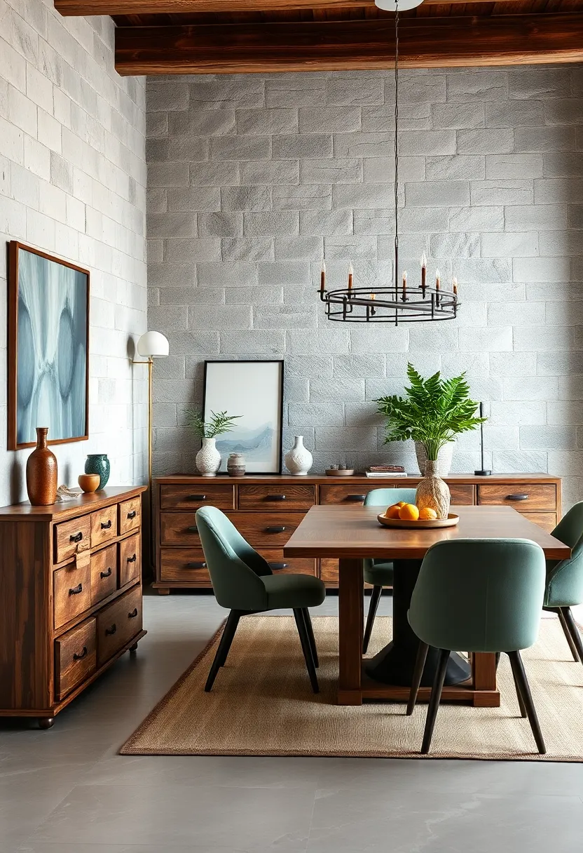 Old Drawer Stack as a Rustic Dining ‍Room Storage⁣ Unit