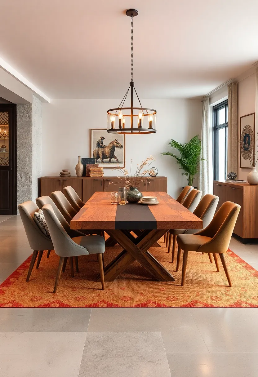 The Warm Glow of reclaimed Wood Dining tables Bringing Rustic Charm to⁣ Contemporary Homes