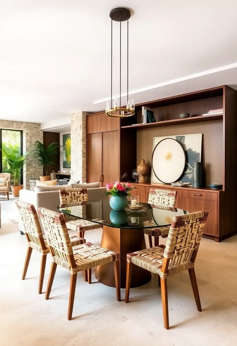 Woven Seat Details⁣ Bringing Craftsmanship⁢ and Tradition to Upcycled Dining Chairs