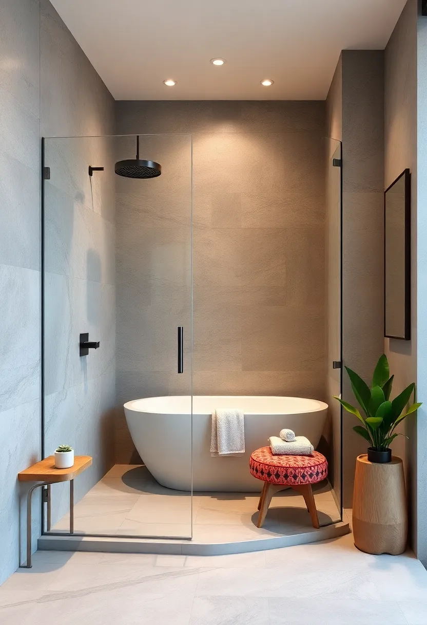 Frameless Corner ⁣Shower: Maximize space in ‌smaller⁣ bathrooms with a frameless ​corner walk-in​ shower design