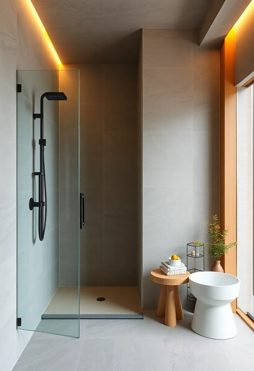 Warm ⁤Lighting Solutions:⁣ Install adjustable,‌ warm-toned⁤ LED lighting ‌to⁤ create a ​cozy and inviting shower atmosphere
