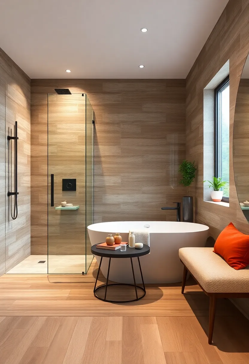 Wood-Look Tiles for Warmth:​ Incorporate wood-effect tiles to bring​ natural warmth⁣ and a cozy atmosphere while ​maintaining⁤ durability