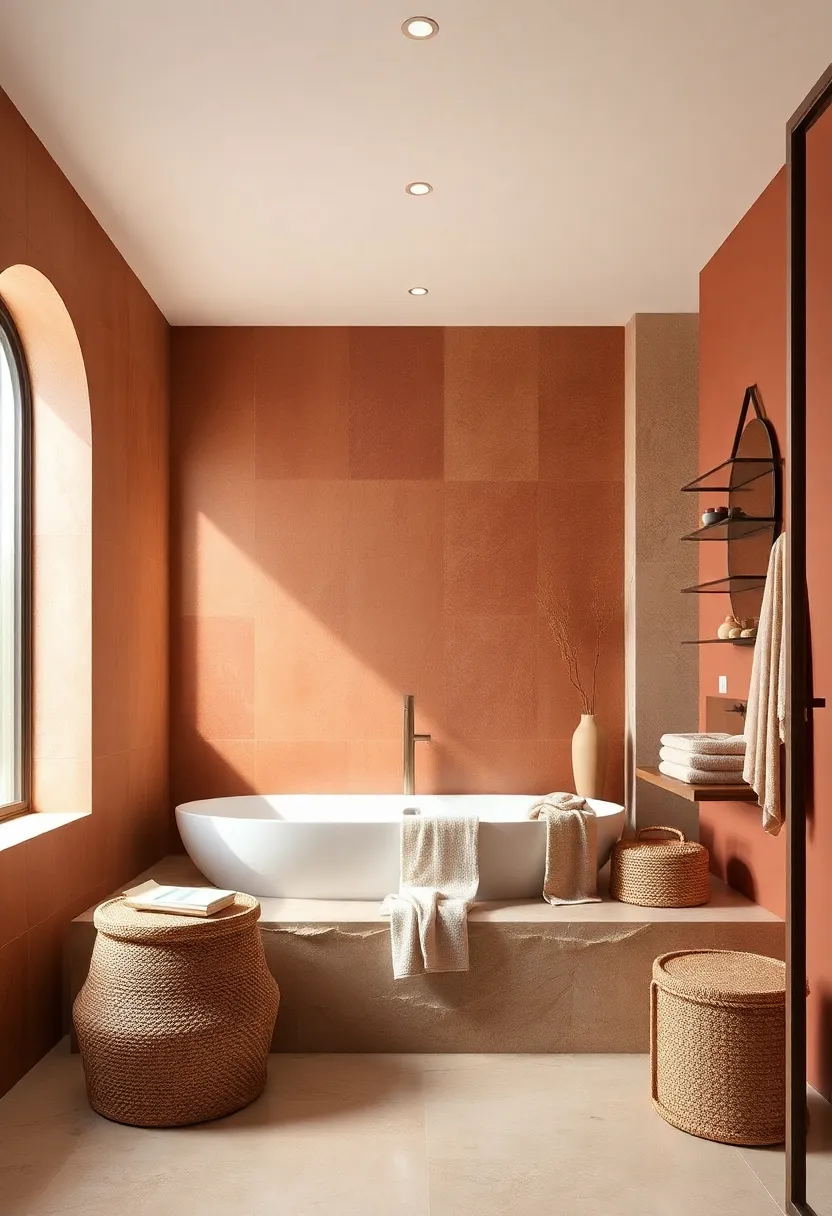 Warm Terracotta and Sand – Infuse your space with the rich,grounding hues of sunbaked⁤ clay and soft beige for a cozy retreat