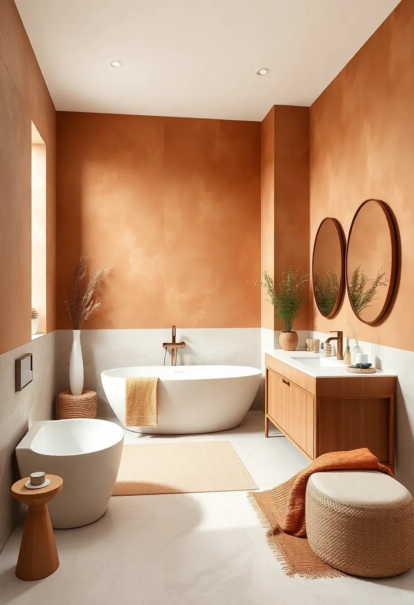 Caramel and Crisp White ⁤– Create a clean yet comforting⁣ vibe using caramel for depth against a backdrop⁣ of bright ‌white