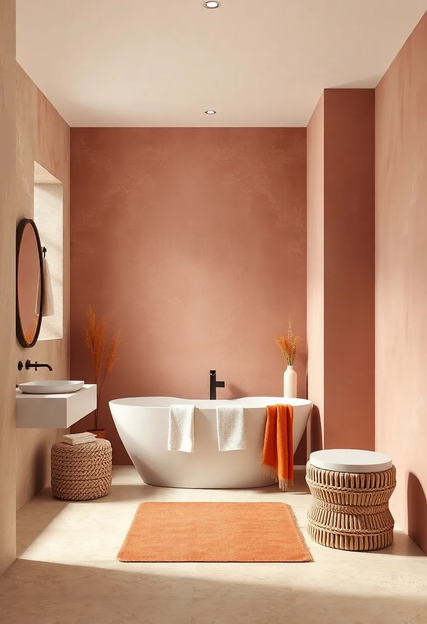 clay Rose and Soft Sand – Embrace subtle romantic warmth through the ​mix⁤ of clay rose and muted sandy tones