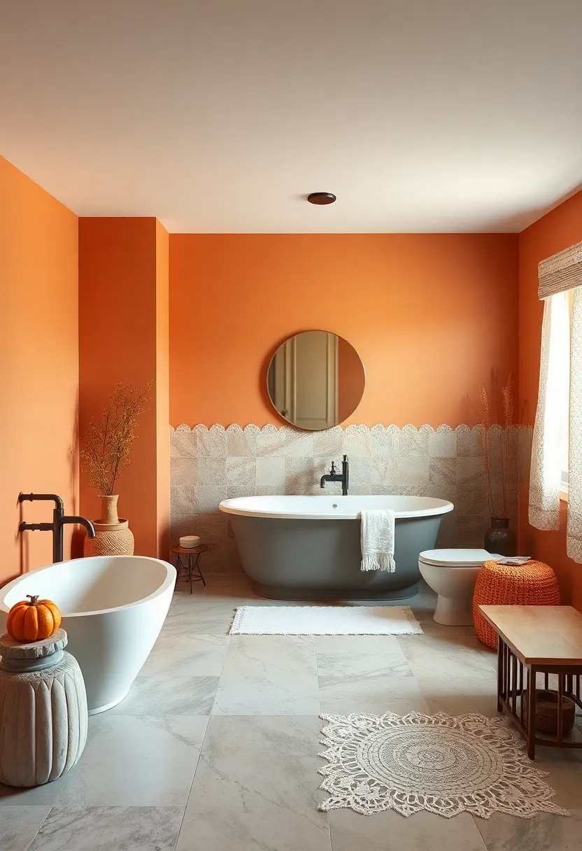 Pumpkin spice⁢ and Ivory Lace –⁤ celebrate cozy seasons year-round with ​pumpkin spice hues offset⁢ by delicate ivory lace