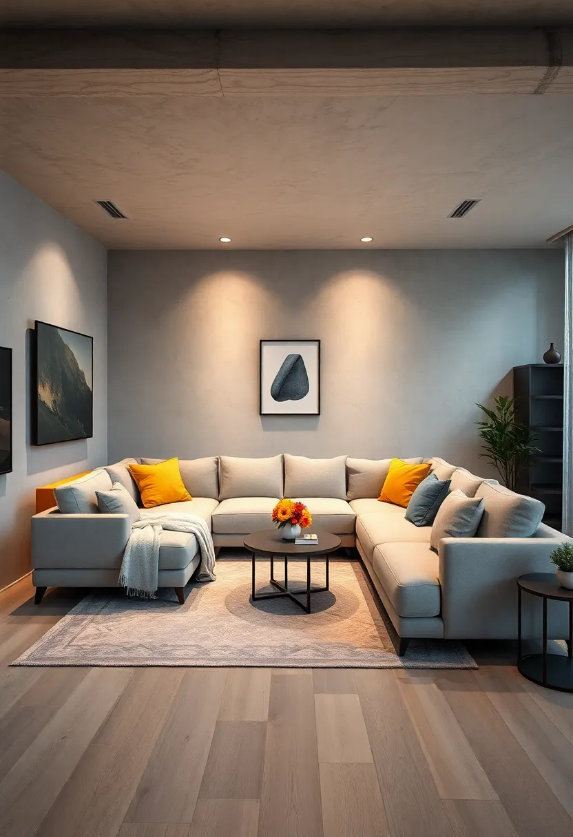 Use ⁤a sectional with chaise ⁤loungers ‌to maximize comfort while⁣ maintaining a compact ‌footprint