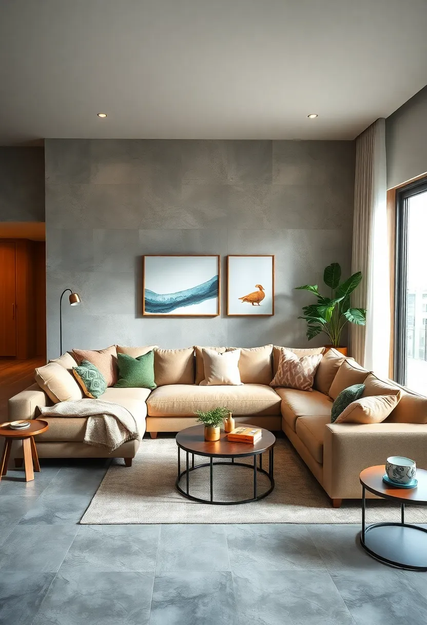 Emphasize ‌comfort with ‌a ⁣sectional that features plush, oversized seat cushions⁢ and reclining options