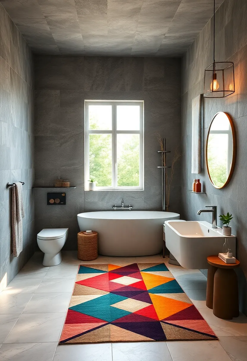 Choose a bold, geometric-patterned rug to ⁤define the ‌space and add a pop of artful color