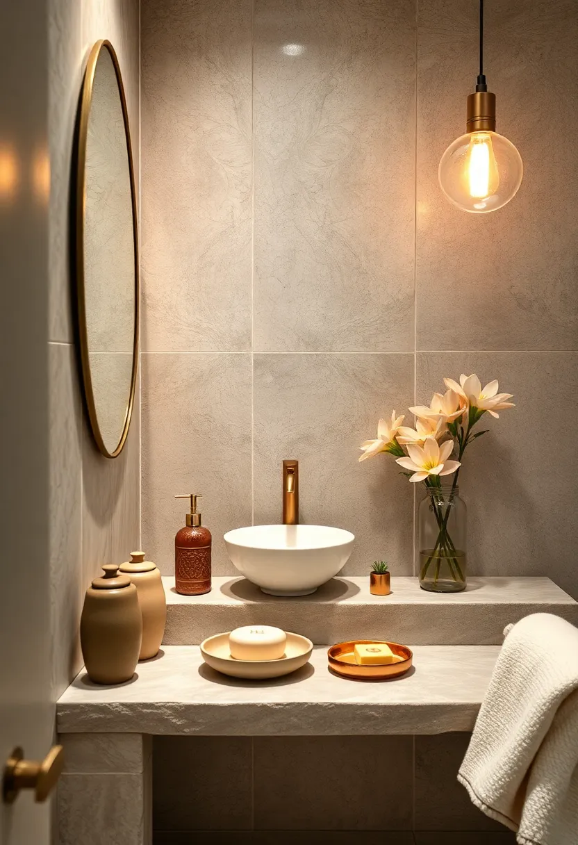 Display artisanal soap ⁤bars in handcrafted ceramic dishes​ for a functional art piece