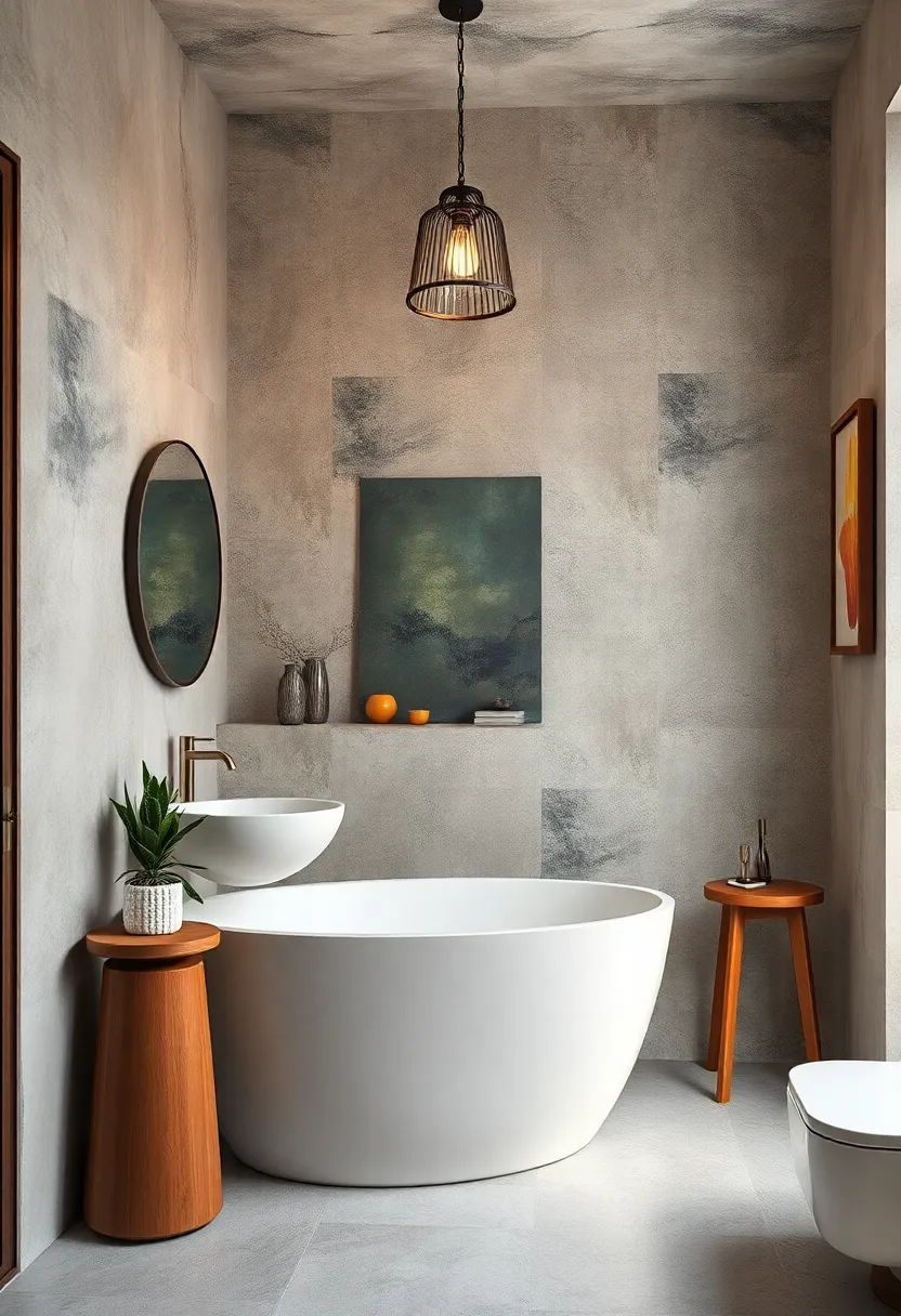 Hang a statement lighting ⁣fixture like a small chandelier or ⁢pendant ⁣with artistic detailing