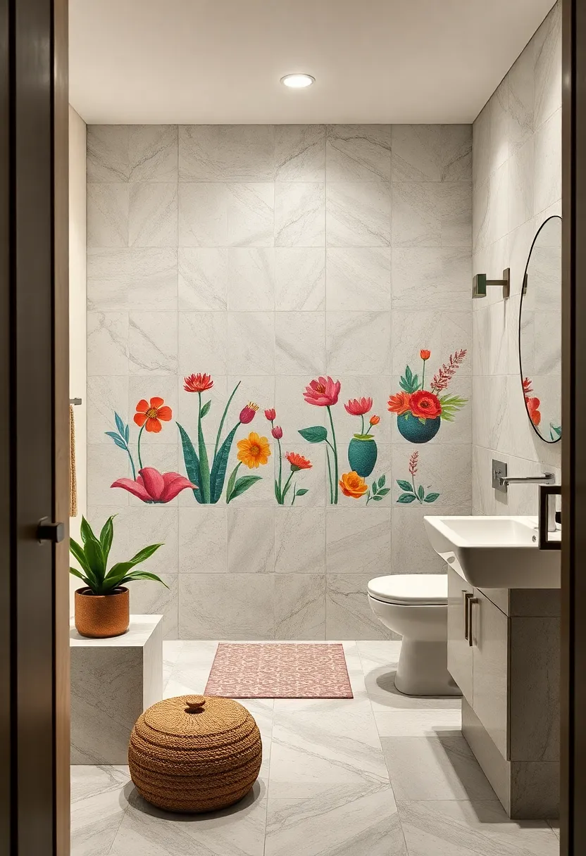 Place colorful hand-painted ⁤tiles as⁣ a backsplash or accent to bring‌ in texture and color