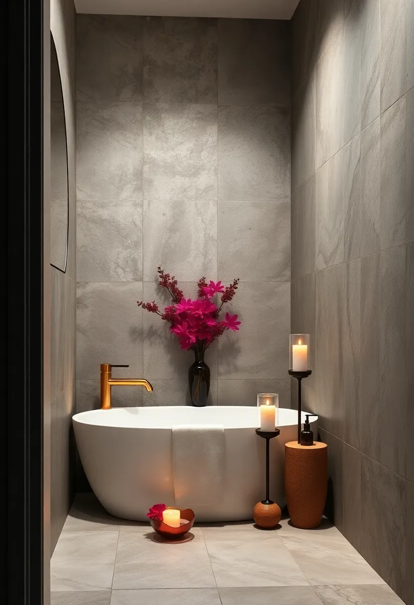 Use scented‍ candles in artistic holders ⁢to create ambiance and visual interest