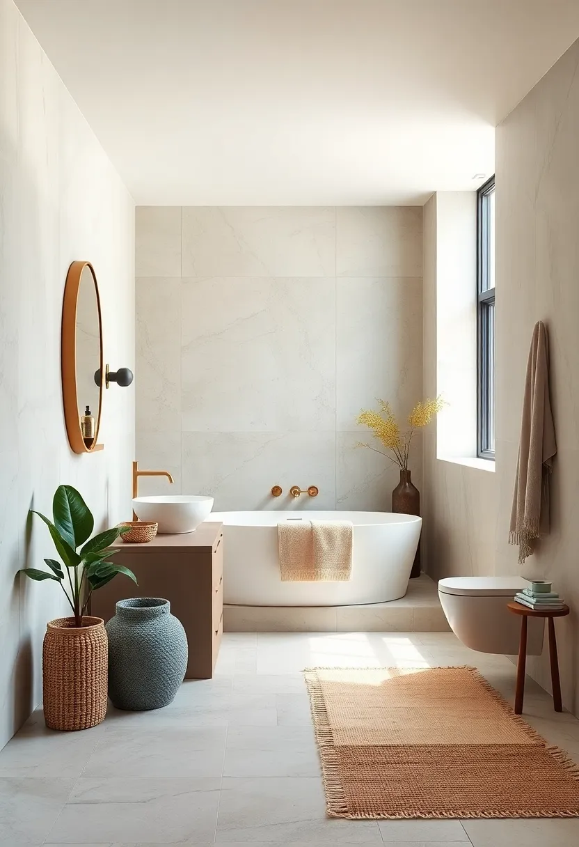 Embrace⁣ neutral tones⁢ to create a⁢ calming and cohesive‌ bathroom space