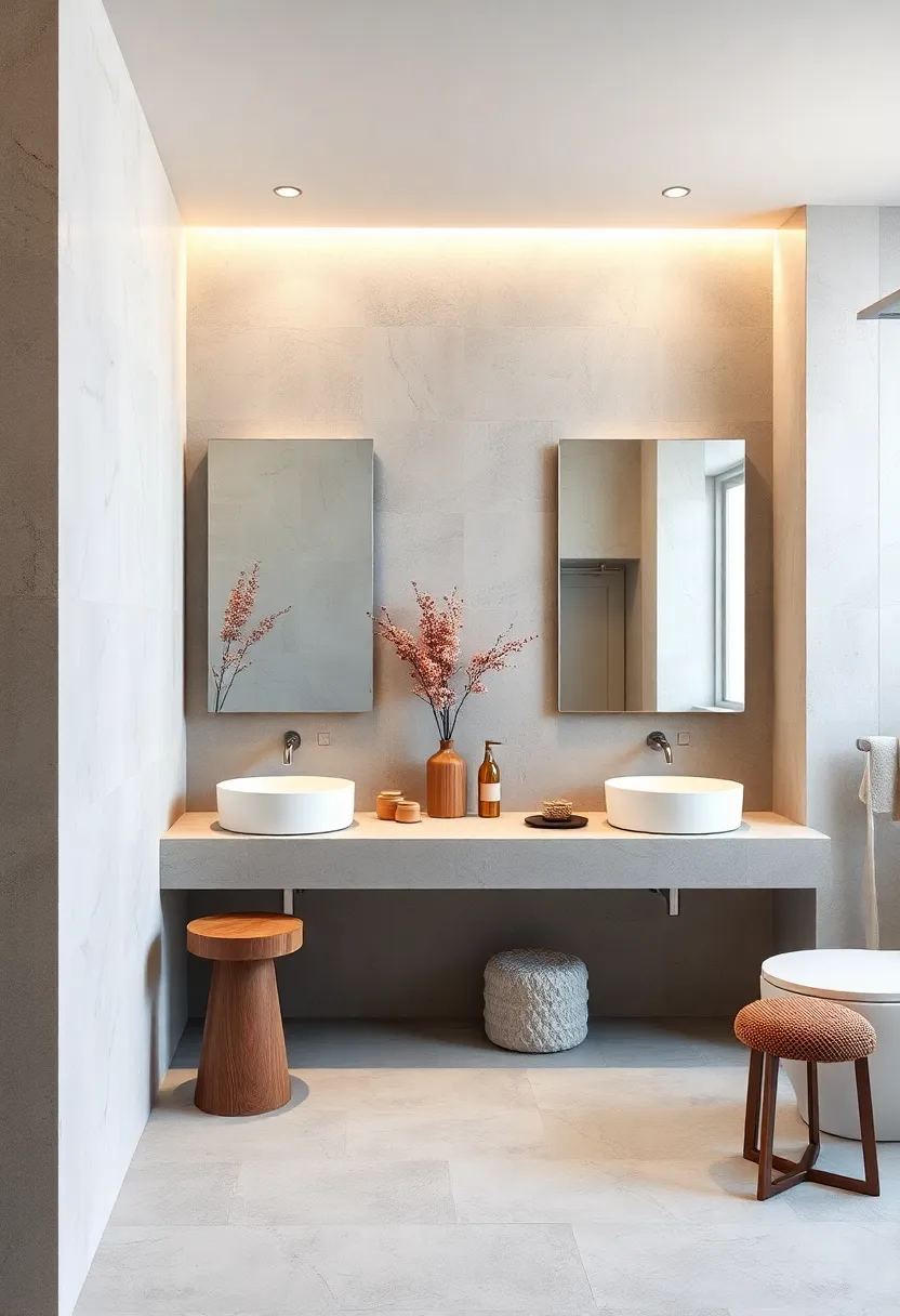 Incorporate ​frameless mirrors⁤ to add depth​ without visual clutter