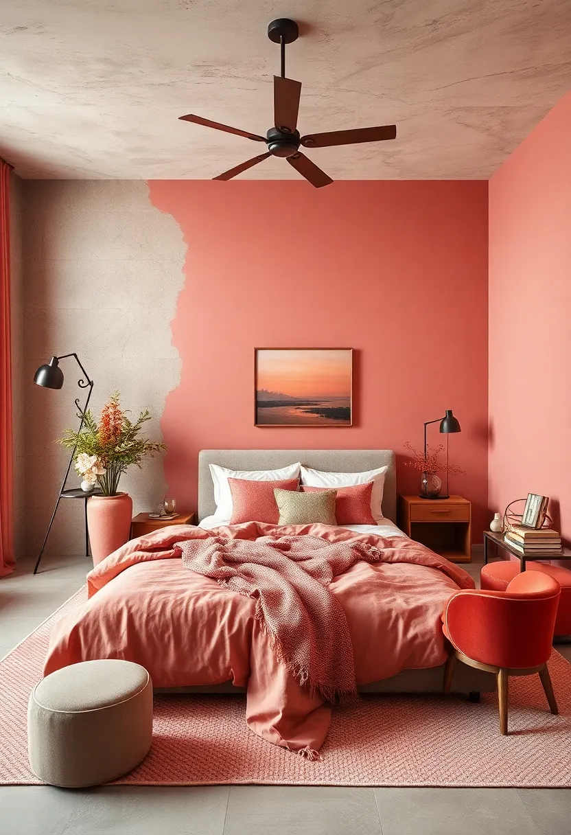 Warm⁤ Coral ⁢– ⁢add a touch of inviting warmth with⁢ muted ⁢coral, ⁢elevating your space with subtle vibrancy