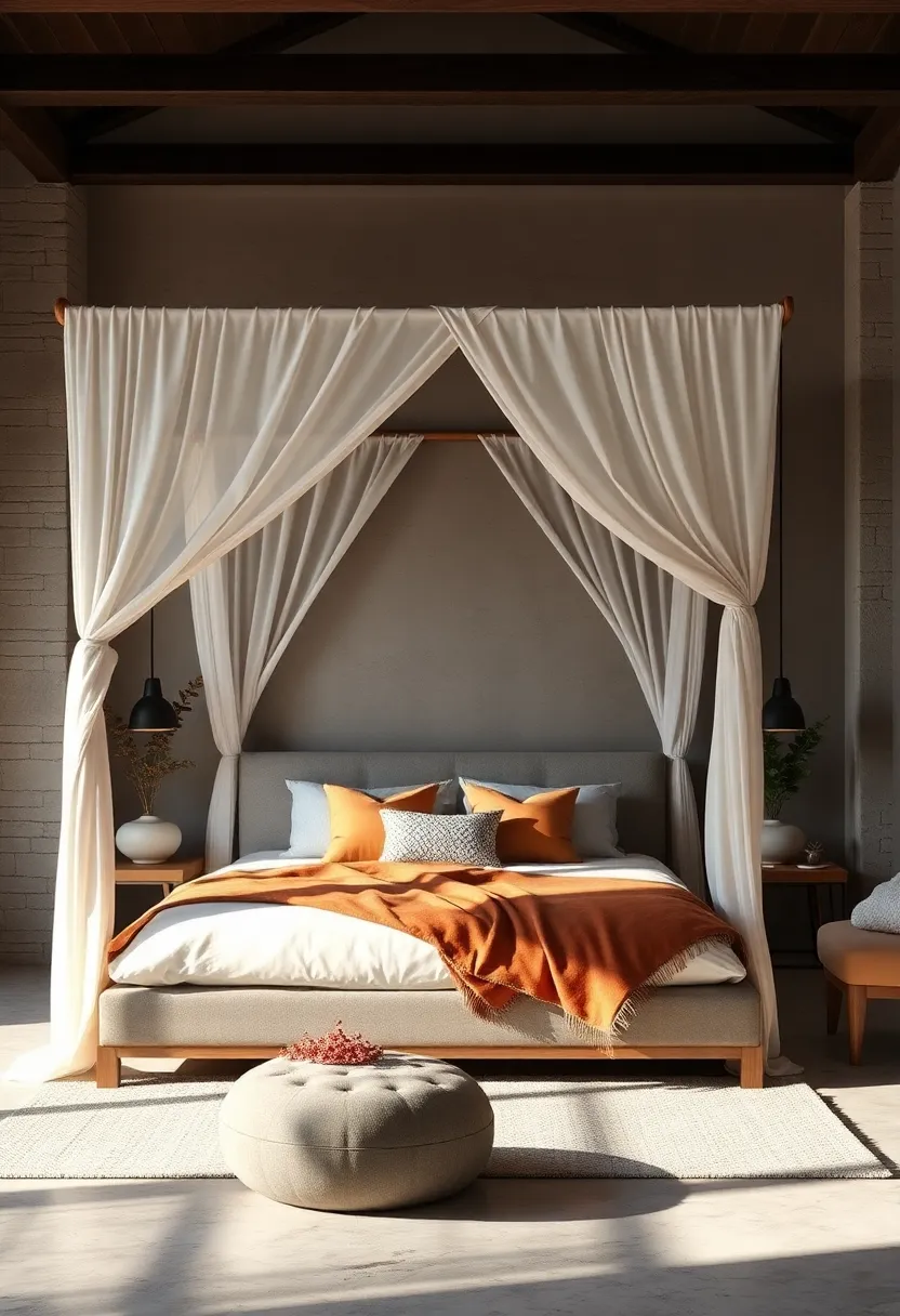 Canopy Bed⁤ Frames: ⁣Add a touch of romance and intimacy⁢ with⁣ draped fabrics over a classic canopy bed