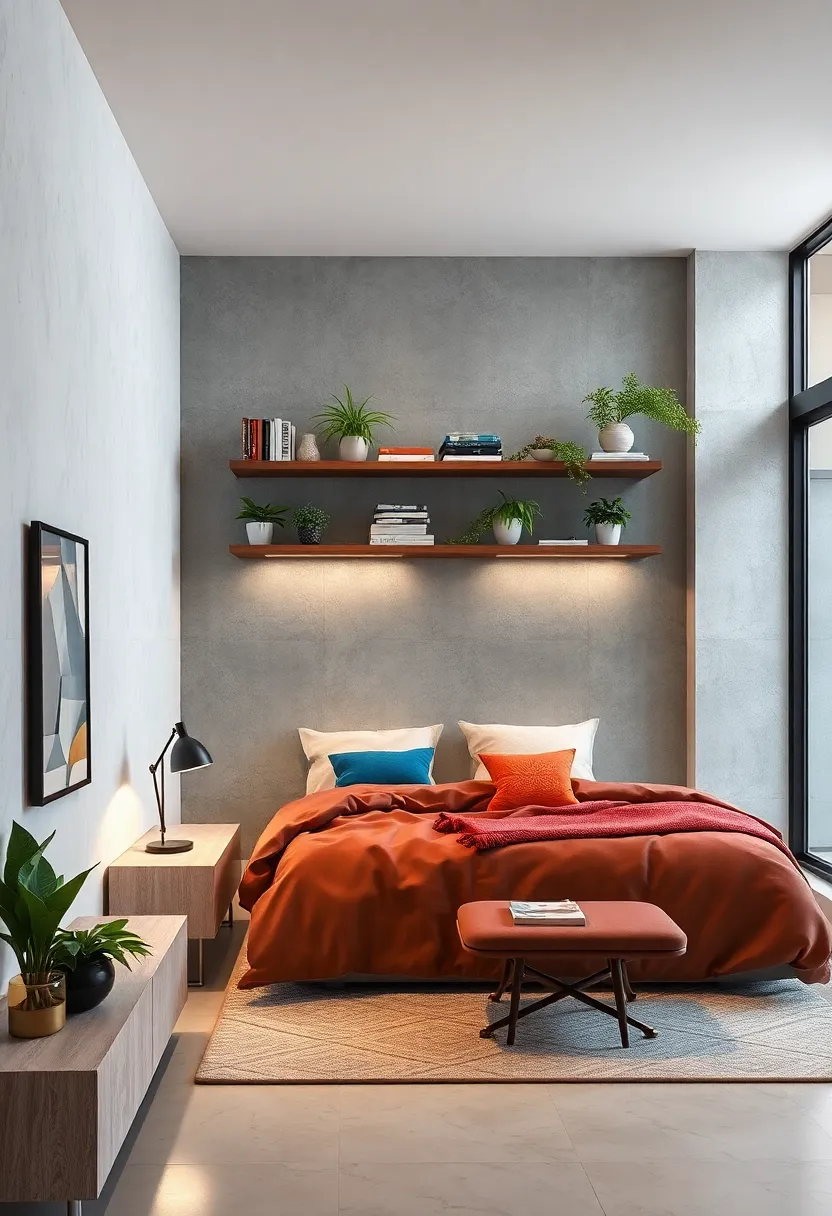 Floating⁣ Shelves: Display books, trinkets, or plants⁢ without overwhelming the room with heavy ⁤furniture