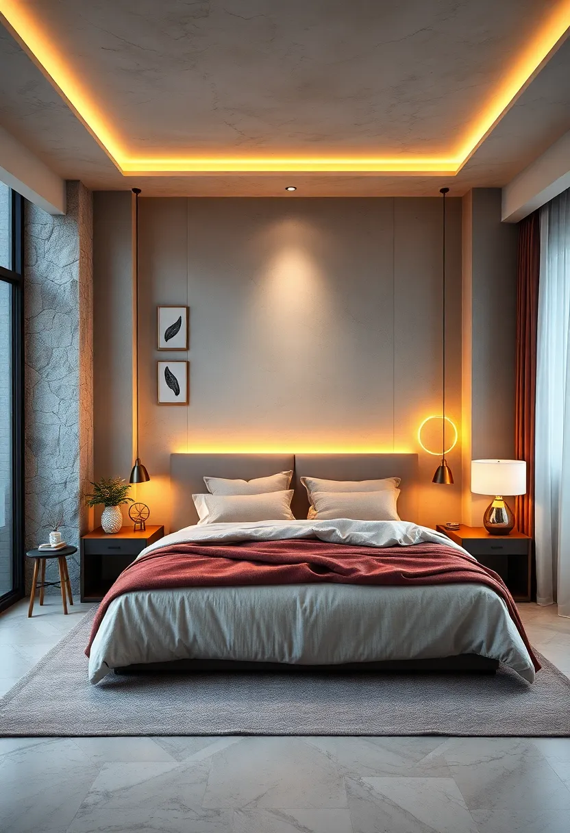 Layered Lighting: Combine ⁢bedside lamps, ⁤fairy ⁢lights,‍ and adjustable overhead fixtures⁣ for a cozy ambiance that suits every mood
