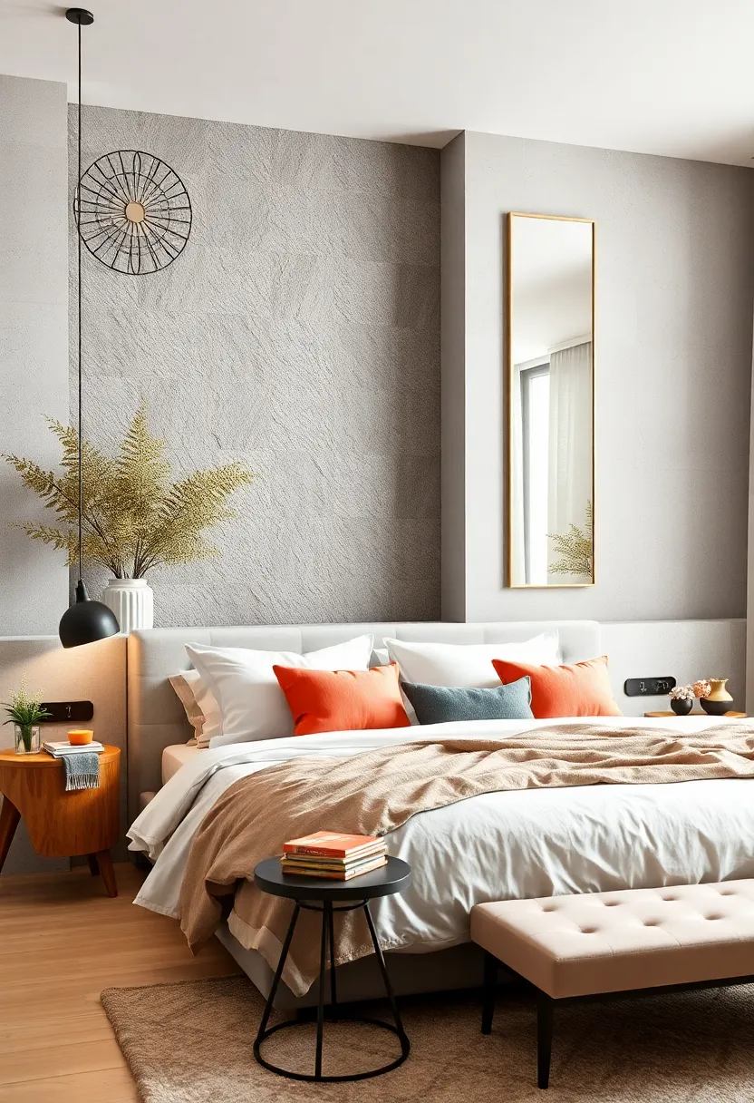 Mirrored Accents: ⁢Use‌ mirrors to amplify⁣ natural light and visually expand the bedroom ‌space