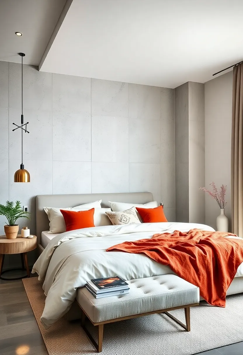 Neutral ‌Bedding with Bold Accents:⁣ Balance ⁤subtle bedsheets ⁤with vibrant throws or cushions for an inviting look