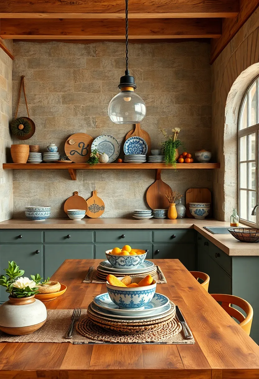 Mix-and-Match‍ Dinnerware: Combine⁢ assorted patterns and⁢ textures in your plates and bowls to evoke a collected-over-time aesthetic