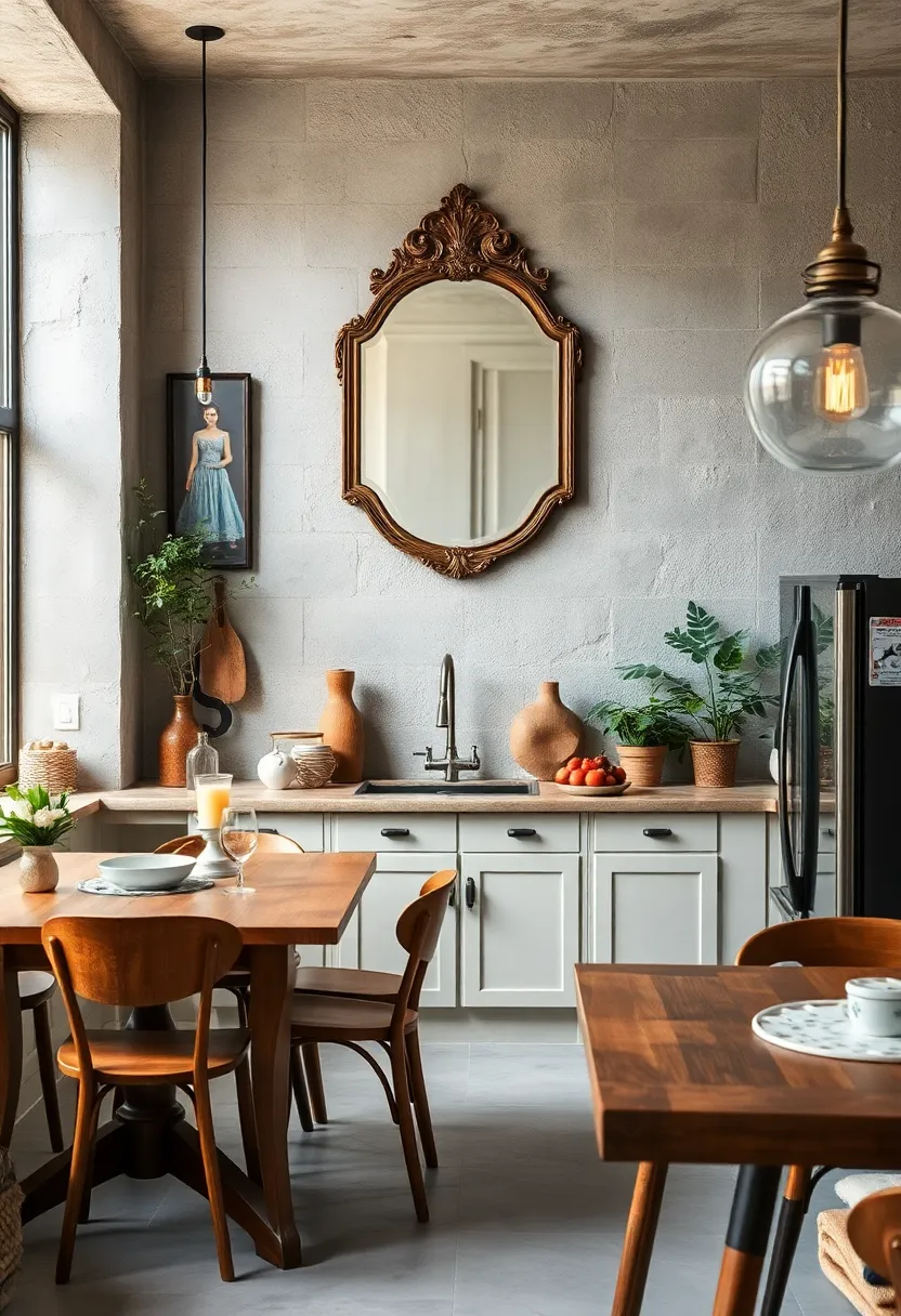 Vintage ⁢Mirrors: Hang an antique mirror to enhance space, reflecting light and adding decorative⁢ interest