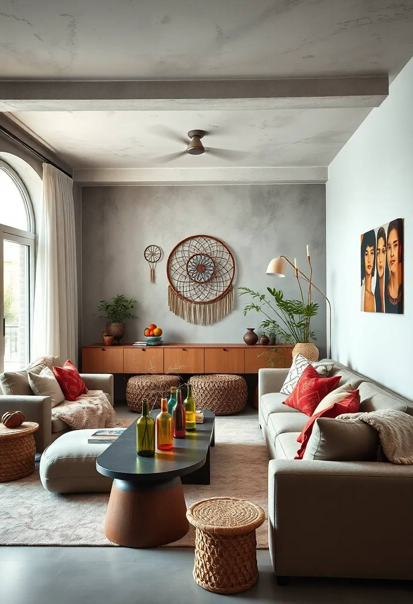 Scatter whimsical decorative​ objects ⁣like dreamcatchers and colorful glass bottles throughout the room