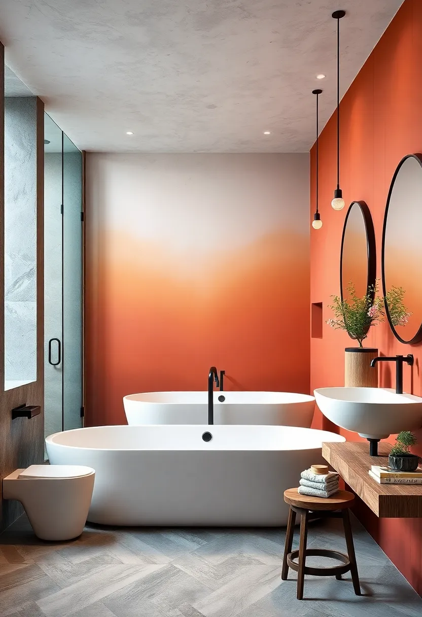 Color Gradient Walls: Transition walls from ‌light ‌to ⁣dark tones of the ⁢same color​ for a ‌subtle‌ yet⁣ striking effect