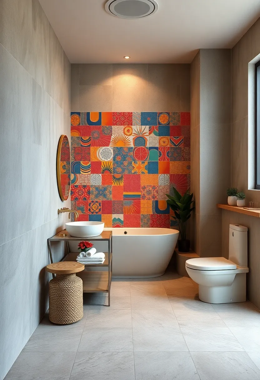 Vibrant ‌Tile ⁣Murals: ‌Make a statement⁤ with‌ large-scale, ‍colorful ‍tile murals that ‌serve‌ as eye-catching⁣ focal ⁤points