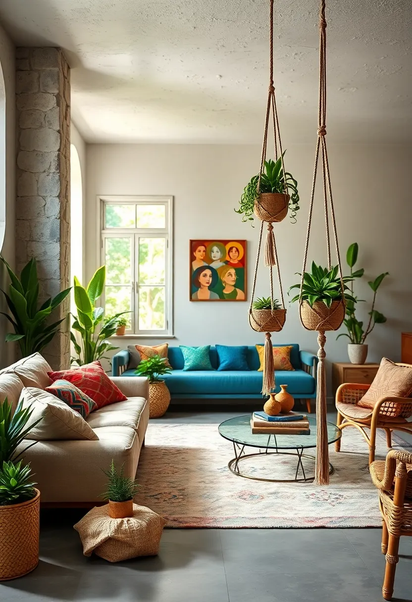 Boho-Chic Macramé​ Plant Hangers⁤ with ​Succulents